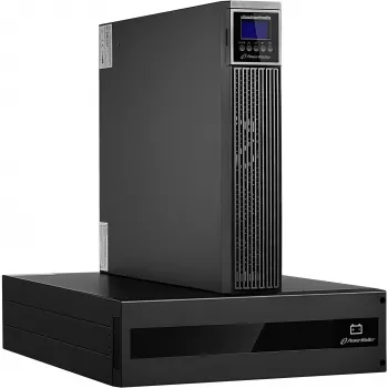 PowerWalker VFI 10000 RTG PF1 SAI online 10000VA/10000W 5U rack/torre LCD con paquete de baterías