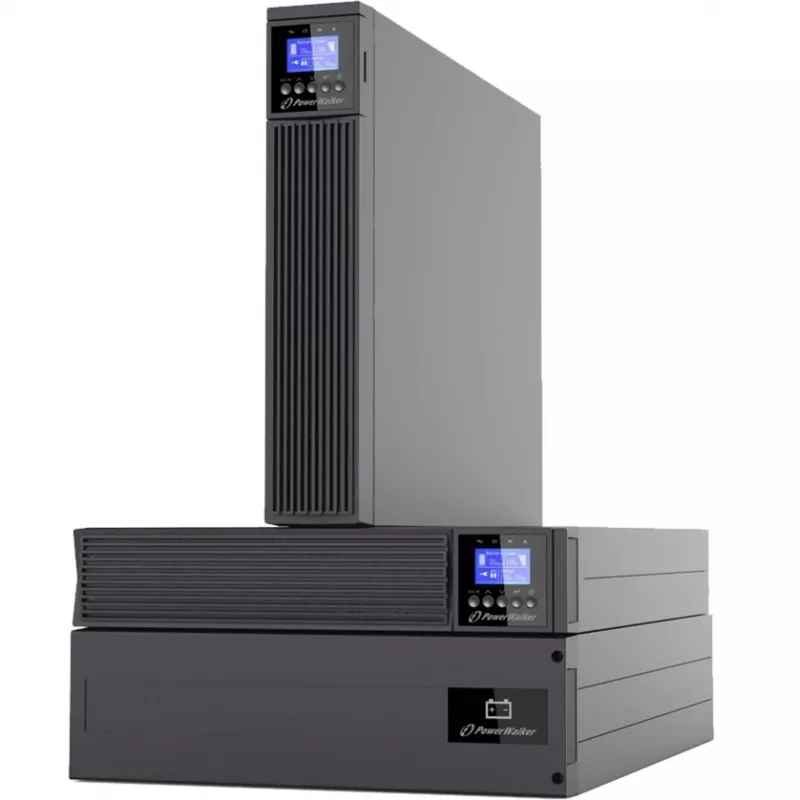 PowerWalker VFI 6000 ICR IoT 6000VA doble conversión online USBV rack/torre, 3U, 5400W, monitorización IoT