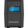 PowerWalker VI 650 SHL IEC SAI interactivo en línea – 650 VA / 360 W, torre, 2x IEC C13
