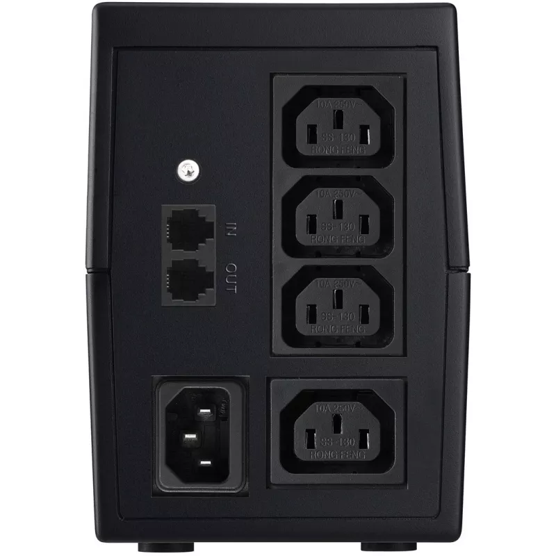PowerWalker VI 650 SHL IEC SAI interactivo en línea – 650 VA / 360 W, torre, 2x IEC C13