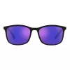 PRADA Linea Rossa Gafas de sol de hombre PS01TS-16G05U, montura negro mate, lentes gris espejado plateado, 55/19/140 mm
