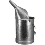 PRESSOL Jarra medidora de 10L de acero galvanizado con boquilla de vertido y escala de 1L 08063