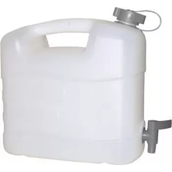 PRESSOL Bidón de polietileno de 20 L con grifo, blanco (21167)
