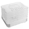 PRIME3 SFD51 deshidratador de alimentos, 420 W, transparente/blanco