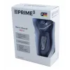 PRIME3 SRS11 maquinilla de afeitar rotativa para hombre con recortador emergente, negro/plata