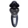 PRIME3 SRS11 maquinilla de afeitar rotativa para hombre con recortador emergente, negro/plata