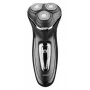 PRIME3 SRS11 maquinilla de afeitar rotativa para hombre con recortador emergente, negro/plata