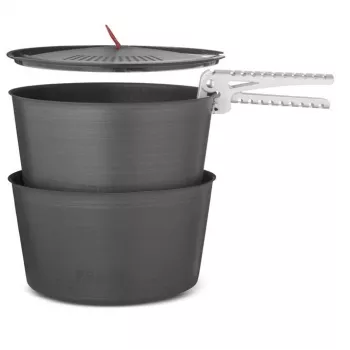 Primus 740320 Juego de ollas de camping 2.3 L aluminio, negro