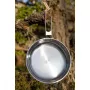 Primus Cookset Campfire Pot Set L - juego de cocina de camping de acero inoxidable de 2 piezas con tapa colador, capacidad total 4,8 l