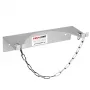 Soporte de pared Pro-Line para 1 bombona de gas, diámetro máx. 250 mm, azul industrial