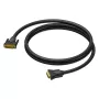 PROCAB CLV140/3 Cable DVI-D Dual Link 3m - 2560x1600 @60Hz, dorado, doble apantallado