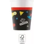 Procos Vasos de cartón Gaming Party 200 ml, pack de 8 (93771)