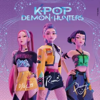 Procos K-Pop Demon Hunters Servilletas de papel de 2 capas pack de 20 33x33cm (98641)