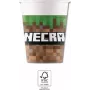 Procos Minecraft vasos de cartón 250 ml pack de 8 95442