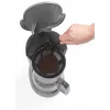 Progress EK6658PVDE cafetera de filtro Mellow - 1,25 l, 900 W, gris/plata