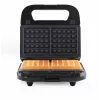 Progress EK6666PVDE 3 in 1 Snack Maker – máquina para gofres, sándwiches y donuts, 900W, negro