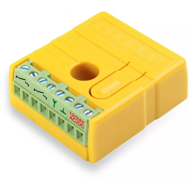 Proxima NW2_819 FL Centralita/Receptor de radio para NICE FLOR, 433,92 MHz, 2 canales, 12-24V AC/DC