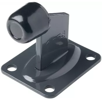 PSG 60.038.7016 Tope de goma para puerta gris antracita, cilíndrico, 40 mm de diámetro, 30 mm de altura, RAL 7016