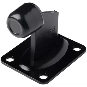 PSG 60.038.9005 Tope de puerta, negro RAL 9005, goma, 60 mm de diámetro, 38 mm de altura