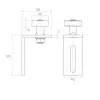 PSG 60.043 Rodillo guía ajustable Ø35 mm para puertas correderas