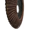 PSG Star Flex STAL T29 125-22 disco de láminas, grano 80, corindón de circonio, cónico, agujero 22,23 mm, para acero e inoxidable