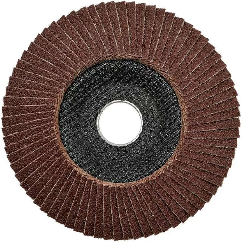 PSG Star Flex STAL T29 125-22 disco de láminas, grano 80, corindón de circonio, cónico, agujero 22,23 mm, para acero e inoxidable