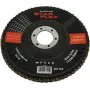 PSG Star Flex STAL T29 125-22 disco de láminas, grano 80, corindón de circonio, cónico, agujero 22,23 mm, para acero e inoxidable