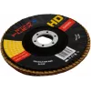 PSG Star Flex T29 SG INOX disco de láminas cerámico 125 mm, agujero 22,23 mm, grano P60, cónico tipo 29, para acero inoxidable