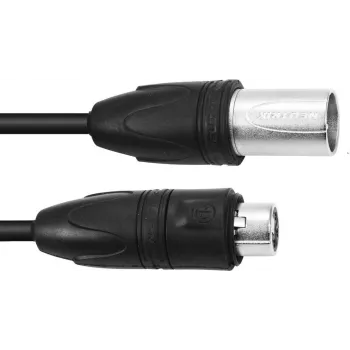 PSSO Cable DMX IP65 3 pines 15m negro 30227841