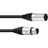 PSSO Cable DMX XLR 3 pines 20m Negro conectores Neutrik 30227818
