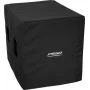PSSO KX-181A Funda protectora para altavoz – Repelente al agua, acolchada, cremalleras reforzadas, negra 11041185