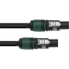 PSSO cable de altavoz Speakon 4x2,5 mm² 0,5 m negro 30227928
