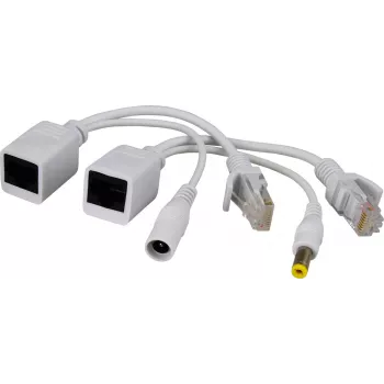 Pulsar P-POE1 set de adaptador PoE pasivo con conectores RJ45