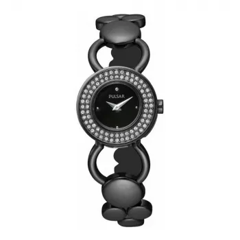 Pulsar Reloj de mujer Cuarzo analógico PEGD89X1 - Acero inoxidable, esfera blanca, 22 mm