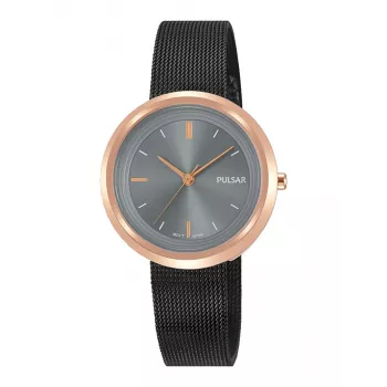 PULSAR Reloj de mujer analógico de cuarzo PH8390X1 - 31mm acero inoxidable esfera plateada
