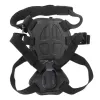 PULUZ Arnés de pecho para perros para cámaras de acción (GoPro, Insta360, DJI Action) - negro