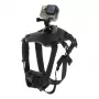 PULUZ Arnés de pecho para perros para cámaras de acción (GoPro, Insta360, DJI Action) - negro