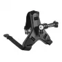 PULUZ Soporte de mentón para casco para cámaras deportivas (compatible con Insta360 X5/X4, DJI Osmo Action 5 Pro) PU579B