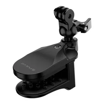 PULUZ Soporte para casco para cámaras de acción (DJI Action, GoPro Hero) negro