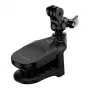 PULUZ Soporte para casco para cámaras de acción (DJI Action, GoPro Hero) negro