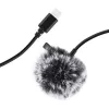 PULUZ Micrófono Jack Tie con clip PU425 1,5m USB-C