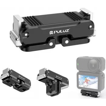 PULUZ Soporte magnético de metal para DJI Osmo Pocket 2 (negro)