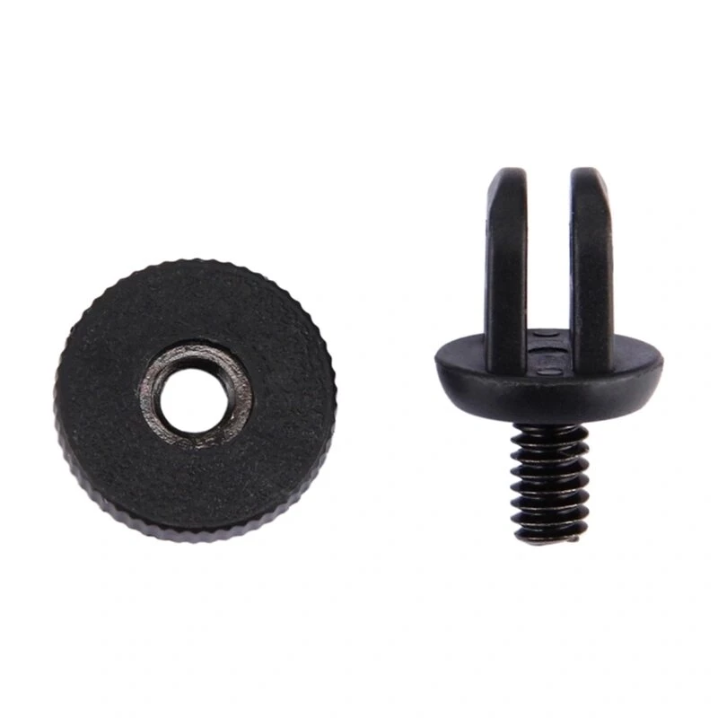 PULUZ PU212 Soporte mini con rosca de 1/4 para cámaras de acción, orificio de 3,9 mm, 2,2 mm de diámetro