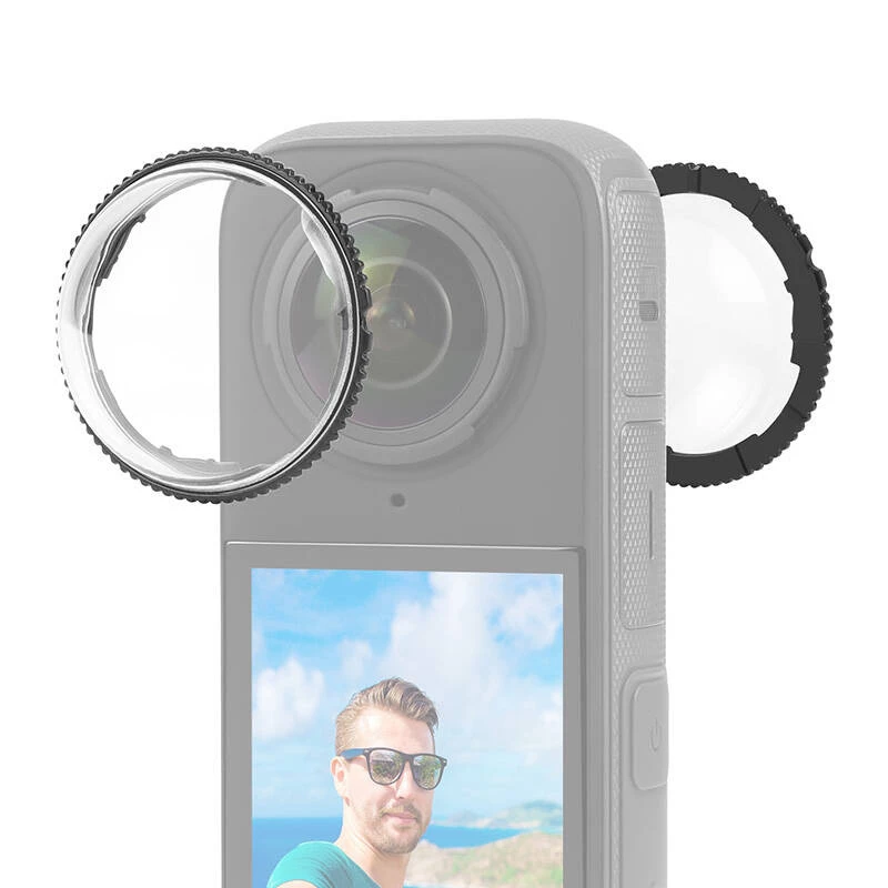 PULUZ Funda de objetivo para PC para Insta360 X4