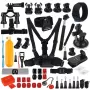 PULUZ PKT16 Set de 53 accesorios para cámaras deportivas