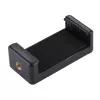 PULUZ PU3096B soporte de trípode para smartphone con placa rápida Arca-Swiss (negro)