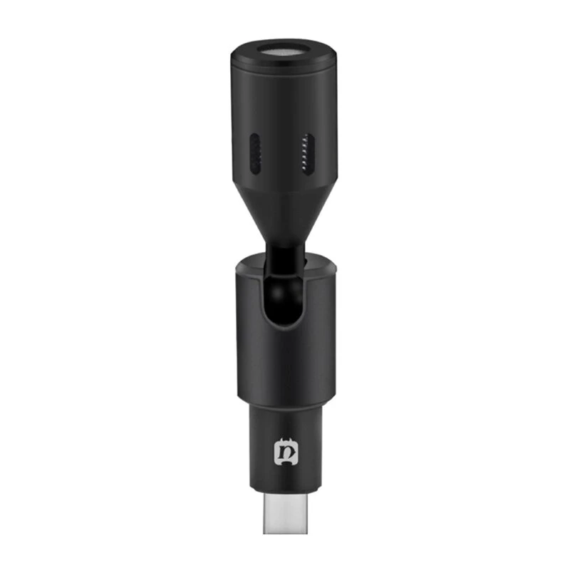 PULUZ PU425 Micrófono lavalier USB-C con cable de 1,5 m, omnidireccional, Plug-and-Play