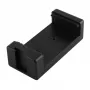 PULUZ PU448B Soporte de trípode para smartphone, pinza de resorte con rosca de 1/4 pulgadas-20, compatible con smartphones de 55-85 mm, ABS negro