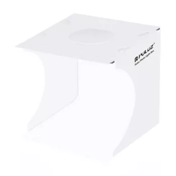 PULUZ PU5029 Caja de luz LED para fotografía 20 cm con 6 fondos