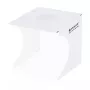 PULUZ PU5029 Caja de luz LED para fotografía 20 cm con 6 fondos
